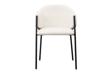 Filip Matstol - Vit Bouclé - Möbler - Fåtölj & stolar - Matstol & köksstol