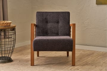 Finegard Fåtölj - Antracit - Möbler - Fåtölj & stolar - Fåtölj