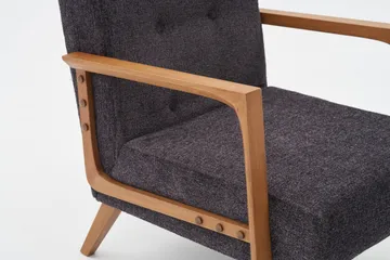 Finegard Fåtölj - Antracit - Möbler - Fåtölj & stolar - Fåtölj