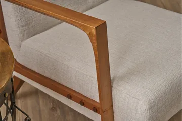 Finegard Fåtölj - Creme - Möbler - Fåtölj & stolar - Fåtölj