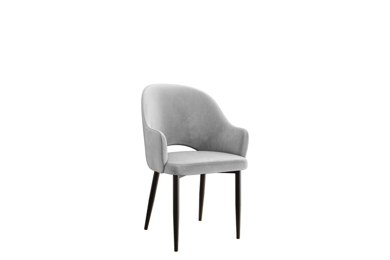 Fito Karmstol, Ljusgrå/Svart