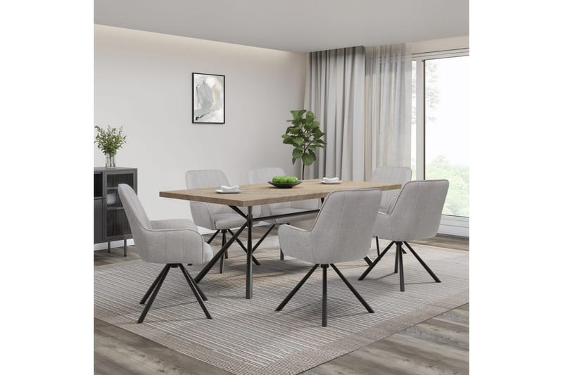 Flaurent Karmstol - Vit - Möbler - Fåtölj & stolar - Matstol & köksstol