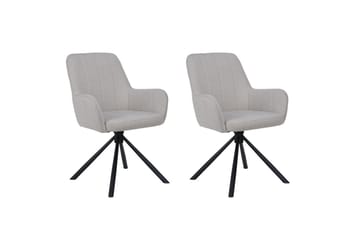 Flaurent Karmstol - Vit - Möbler - Fåtölj & stolar - Matstol & köksstol