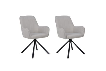 Flaurent Karmstol - Vit - Möbler - Fåtölj & stolar - Matstol & köksstol