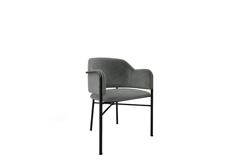 Floden Karmstol, Grå/Svart