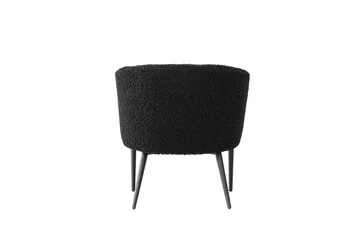 Fluffy Fåtölj - Svart - Möbler - Fåtölj & stolar - Fåtölj