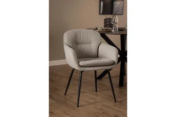Frederika Karmstol - Beige - Möbler - Fåtölj & stolar - Matstol & köksstol