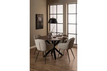 Frederika Karmstol - Beige - Möbler - Fåtölj & stolar - Matstol & köksstol