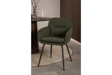 Frederika Karmstol - Grön - Möbler - Fåtölj & stolar - Matstol & köksstol