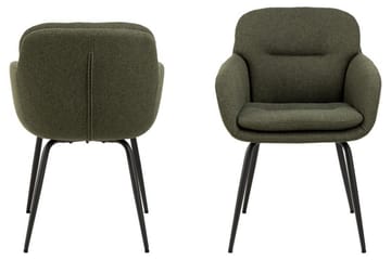 Frederika Karmstol - Grön - Möbler - Fåtölj & stolar - Matstol & köksstol