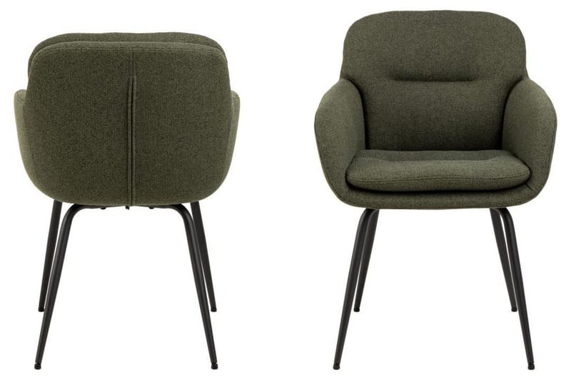 Frederika Karmstol - Grön - Möbler - Fåtölj & stolar - Matstol & köksstol