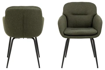 Frederika Karmstol - Grön - Möbler - Fåtölj & stolar - Matstol & köksstol