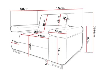 Gabina Fåtölj - Beige - Möbler - Fåtölj & stolar - Fåtölj