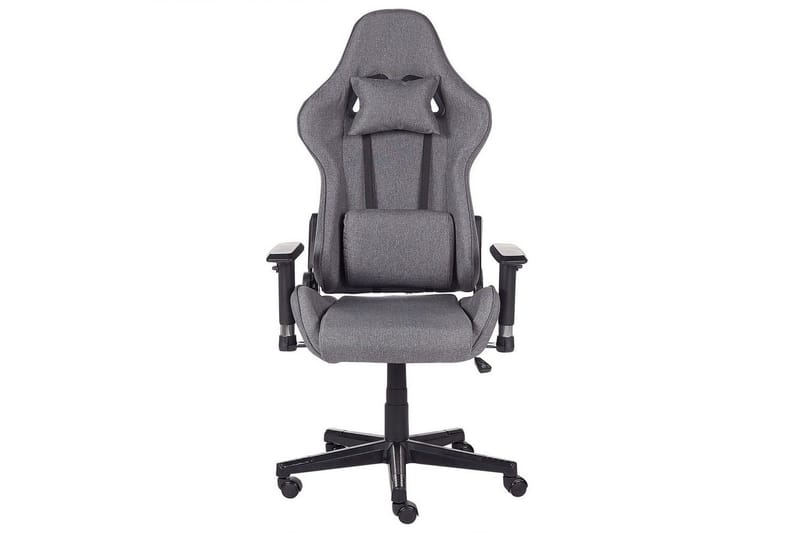 Gamingstol Warrior Grå/svart - Grå/svart - Möbler - Fåtölj & stolar - Gamingstol