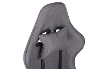 Gamingstol Warrior Grå/svart - Grå/svart - Möbler - Fåtölj & stolar - Gamingstol