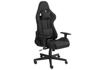 Gamingstol Warrior Svart - Svart - Möbler - Fåtölj & stolar - Gamingstol