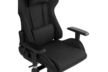 Gamingstol Warrior Svart - Svart - Möbler - Fåtölj & stolar - Gamingstol