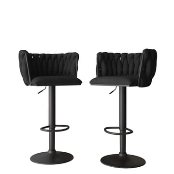 Garrick Barstol 85 cm 2-pack - Svart - Möbler - Fåtölj & stolar - Barstol & barpall
