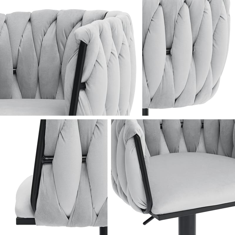 Garrick Barstol 85 cm 2-pack - Svart - Möbler - Fåtölj & stolar - Barstol & barpall