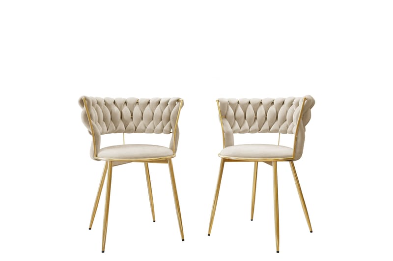 Garrick Karmstol - Beige - Möbler - Fåtölj & stolar - Matstol & köksstol