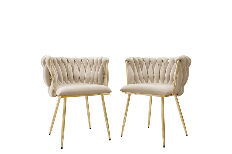 Garrick Karmstol - Beige - Möbler - Fåtölj & stolar - Matstol & köksstol