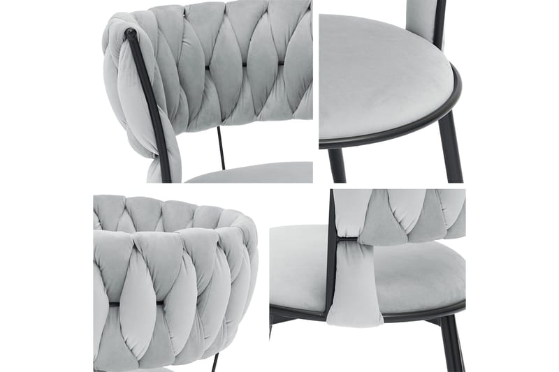 Garrick Karmstol - Grå - Möbler - Fåtölj & stolar - Matstol & köksstol