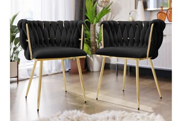 Garrick Karmstol - Svart - Möbler - Fåtölj & stolar - Matstol & köksstol