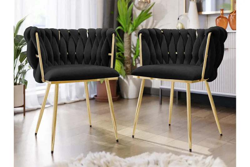 Garrick Karmstol - Svart - Möbler - Fåtölj & stolar - Matstol & köksstol