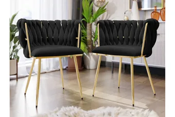 Garrick Karmstol - Svart - Möbler - Fåtölj & stolar - Matstol & köksstol