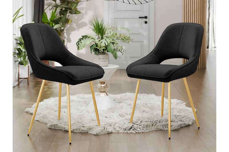 Garrick Matstol - Svart - Möbler - Fåtölj & stolar - Matstol & köksstol
