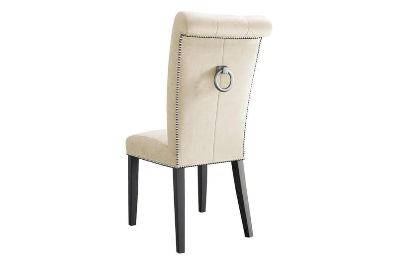 Garvin Matstol - Beige/Svart - Möbler - Fåtölj & stolar - Matstol & köksstol
