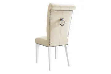 Garvin Matstol - Beige/Vit - Möbler - Fåtölj & stolar - Matstol & köksstol