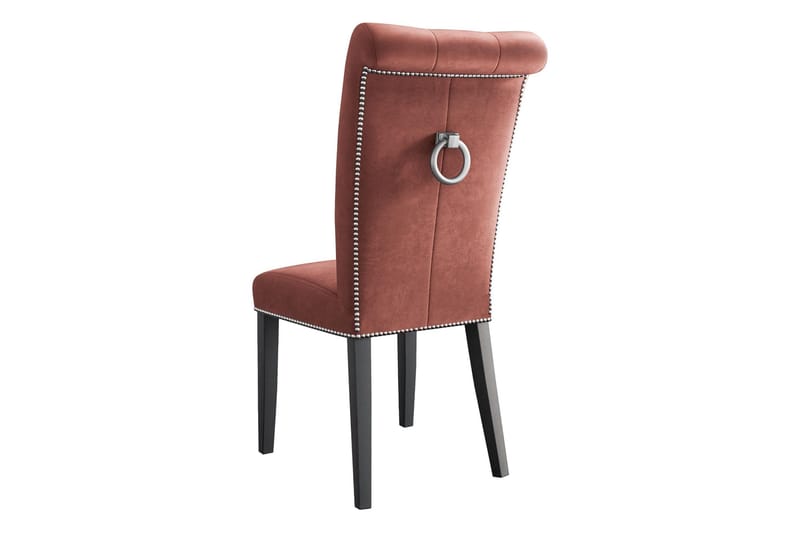 Garvin Matstol - Rosa/Svart - Möbler - Fåtölj & stolar - Matstol & köksstol