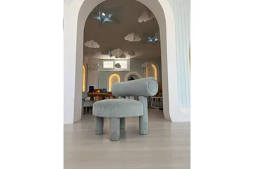 Gavon Fåtölj - Blå - Möbler - Fåtölj & stolar - Fåtölj