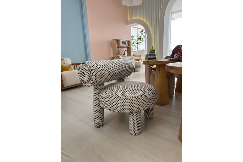 Gavon Fåtölj - Svart/Vit - Möbler - Fåtölj & stolar - Fåtölj