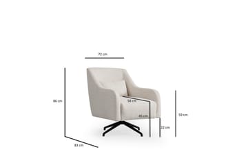 Gio Fåtölj - Vit - Möbler - Fåtölj & stolar - Fåtölj