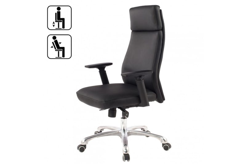 Goku Kontorsstol - Antracit - Möbler - Fåtölj & stolar - Kontorsstol & skrivbordsstol