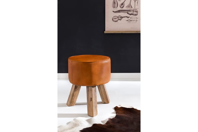 Gopi Sittpall - Brun - Möbler - Fåtölj & stolar - Pall & puff
