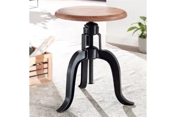 Goyala Sittpall - Antracit/Brun - Möbler - Fåtölj & stolar - Pall & puff