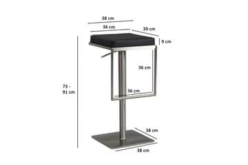 Goyel Barstol 91 cm - Silver - Möbler - Fåtölj & stolar - Barstol & barpall