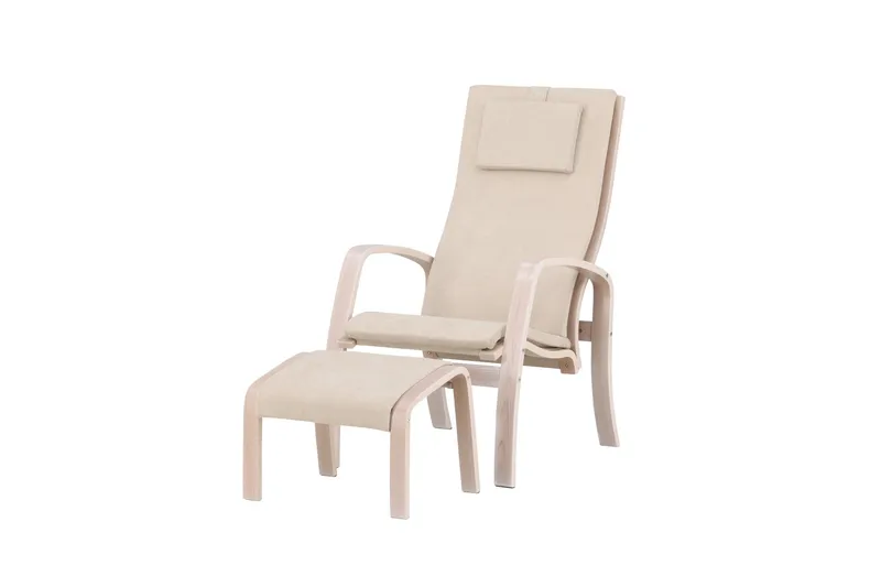 Grötö Fåtölj i Tyg, Ljusbeige