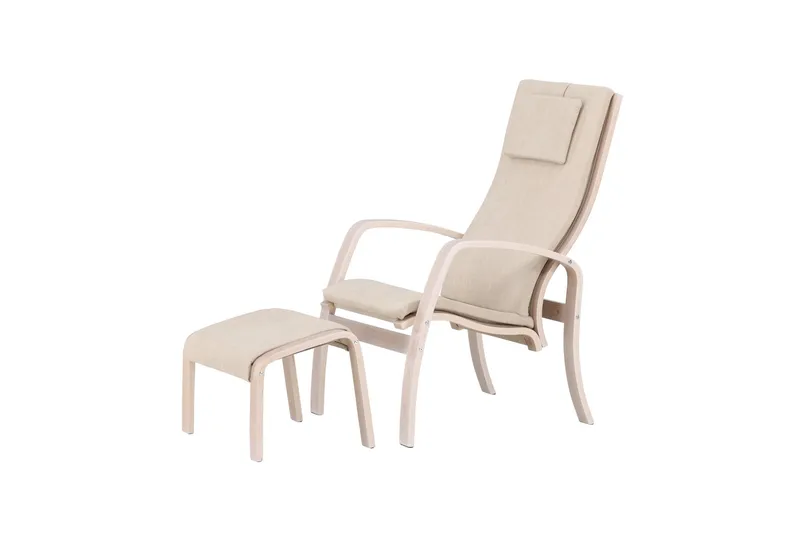 Grötö Fåtölj i Tyg - Ljusbeige - Möbler - Fåtölj & stolar - Fåtölj