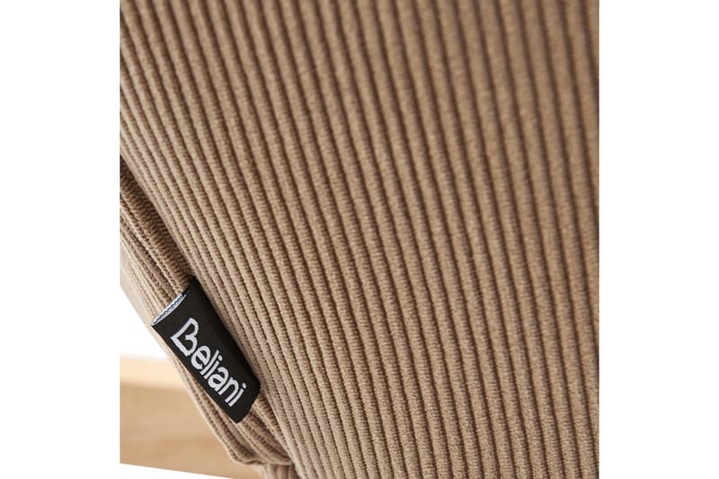 Gungfåtölj Arset Beige/svart/ljust trä - Beige/svart/ljust trä - Möbler - Fåtölj & stolar - Fåtölj