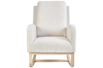 Gungstol Alsta - Vit, brun - Möbler - Fåtölj & stolar - Fåtölj