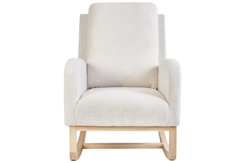 Gungstol Alsta - Vit, brun - Möbler - Fåtölj & stolar - Fåtölj