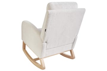 Gungstol Alsta - Vit, brun - Möbler - Fåtölj & stolar - Fåtölj