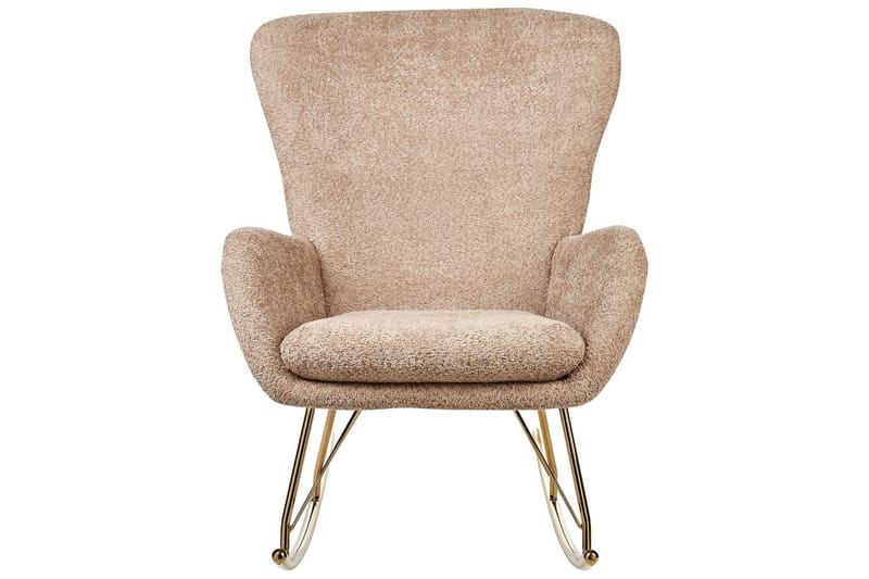Gungstol Anaset - Beige, guld - Möbler - Fåtölj & stolar - Fåtölj