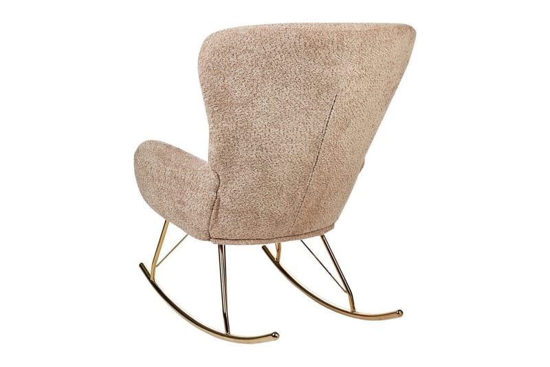 Gungstol Anaset - Beige, guld - Möbler - Fåtölj & stolar - Fåtölj