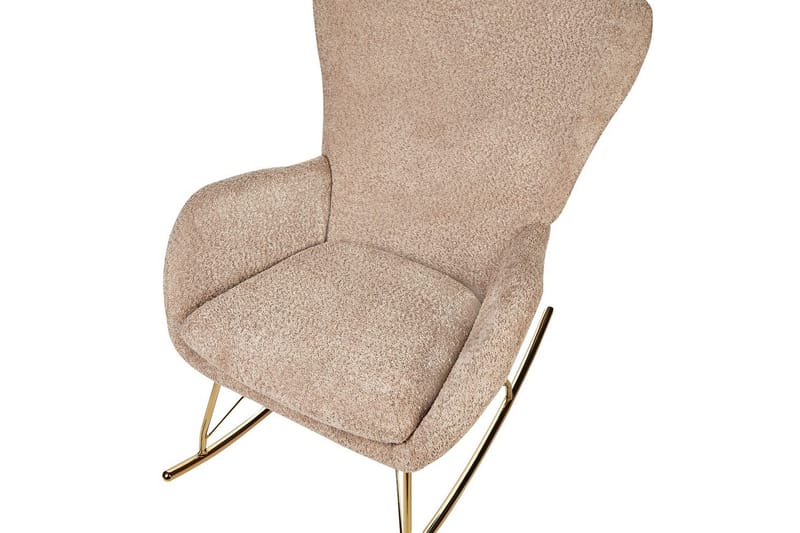 Gungstol Anaset - Beige, guld - Möbler - Fåtölj & stolar - Fåtölj