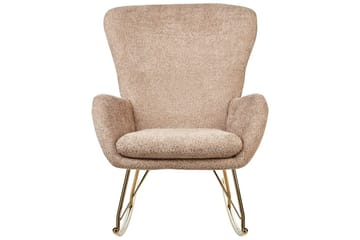 Gungstol Anaset - Beige/guld - Möbler - Fåtölj & stolar - Fåtölj
